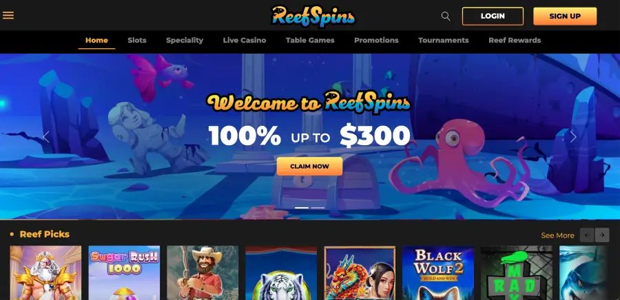 Reef Reels casino